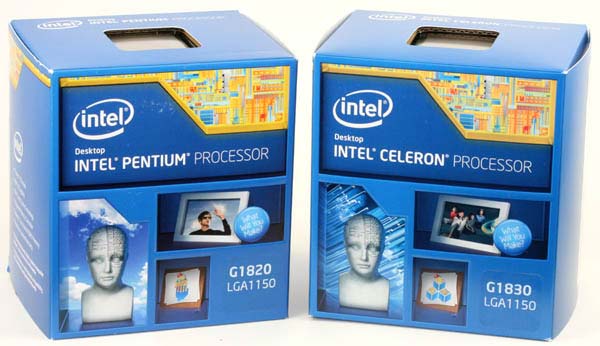 Intel предлагает процессоры Celeron G1820 и G1830 всем желающим