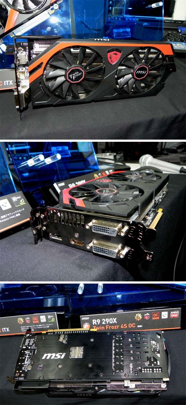 Видеокарта Radeon R9 290X TwinFrozr 4S Gaming OC от MSI