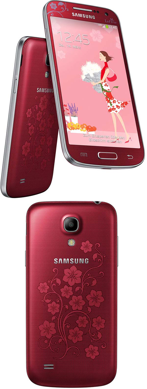 Женский смартфон - Galaxy S4 mini La Fleur Edition от Samsung
