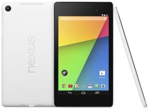 На фото показан белый вариант Nexus 7