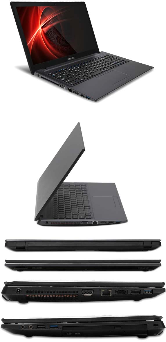 Iiyama предлагает ноутбук 15H7000-i7-IGB
