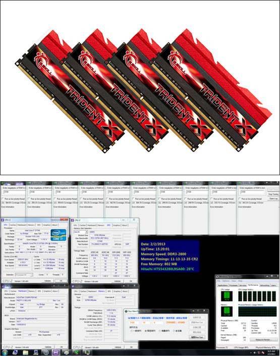Фото оперативной памяти G.Skill Trident X