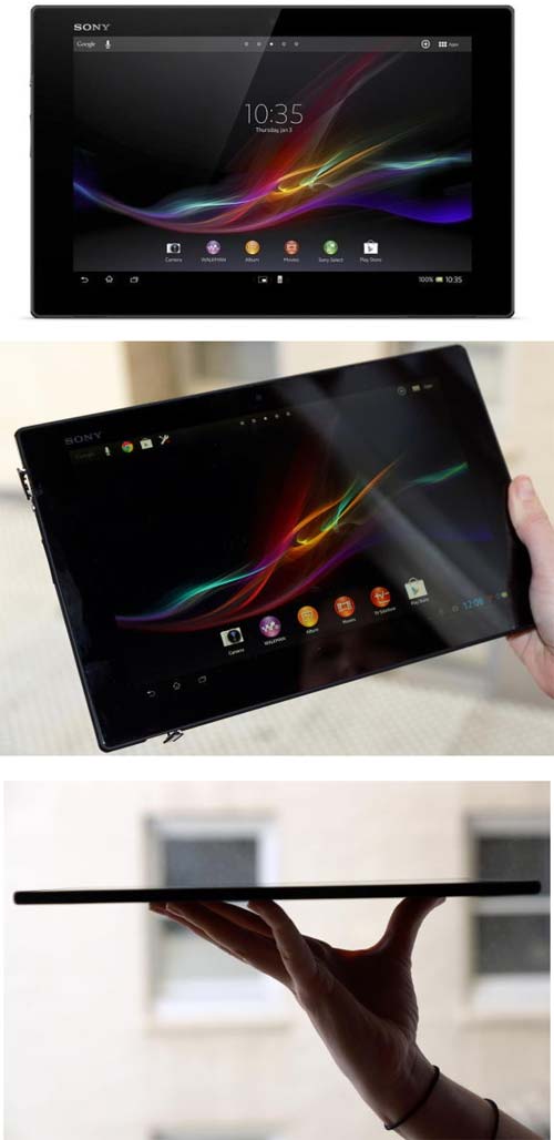 Фотографии планшета Sony Xperia Tablet Z