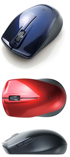 Три цветовых варианта мыши Elecom M-BT11BB