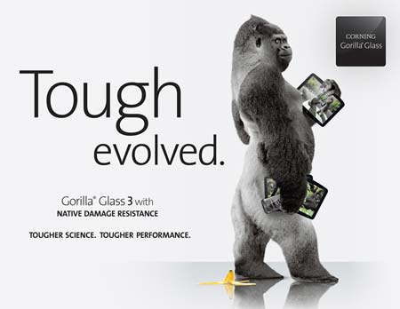Corning представила Gorilla Glass 3