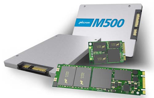 Micron Crucial M500 - новый SSD