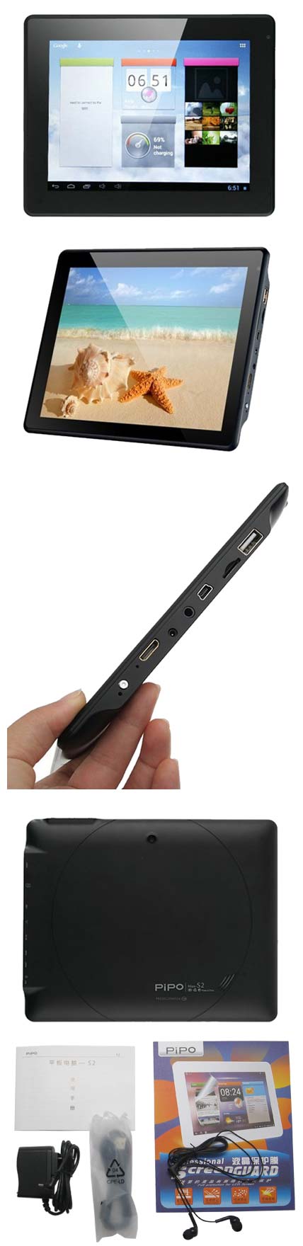 Планшет с ОС Android 4.1 - Pipo S2 Планшет с ОС Android 4.1 - Pipo S2