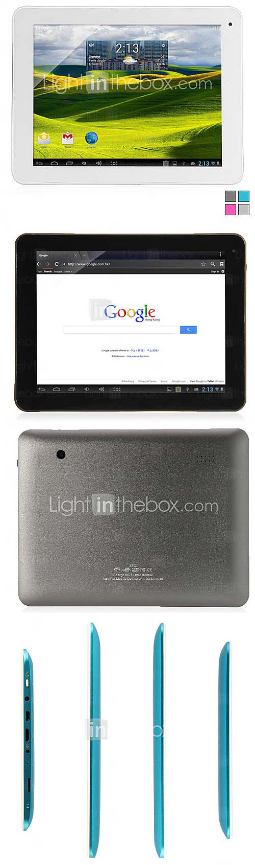 Фотографии планшета A802 