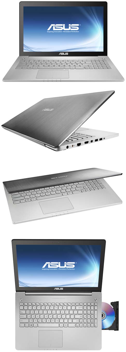 Сенсорный ноутбук ASUS N550JV-CMI7BR