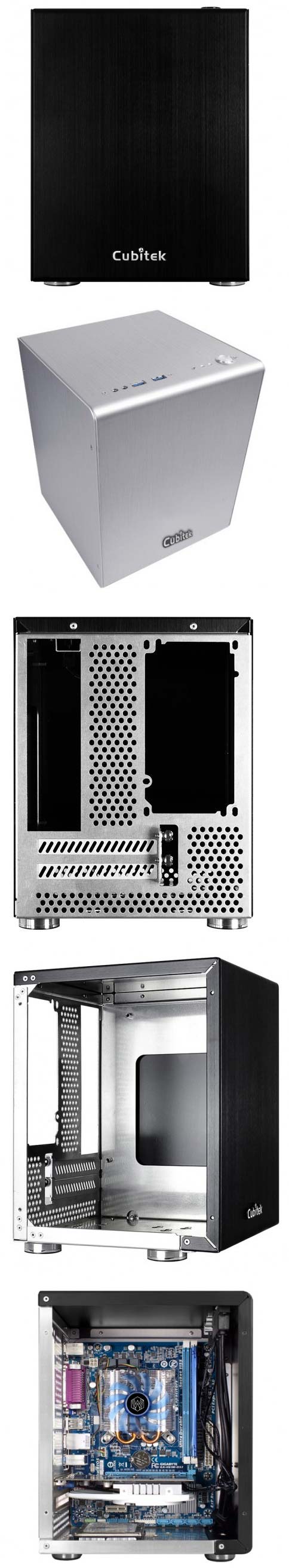 Компактное тихое шасси Cubitek Mini Center