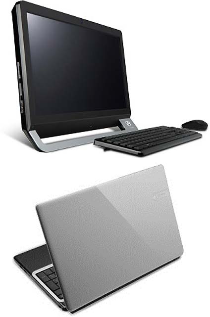 Gateway предлагает ноутбуки NE и моноблоки One ZX