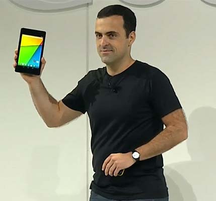 Нам демонстрируют Google Nexus 7 (2013)