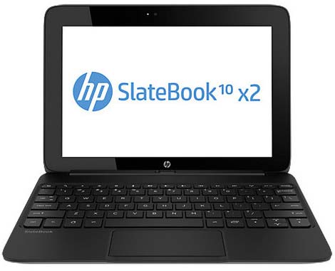 Фотография уже знакомого нам устройства HP SlateBook X2