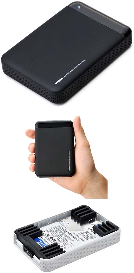 USB 3.0 портативный винчестер Logitec LHD-PBMU3 USB 3.0 портативный винчестер Logitec LHD-PBMU3