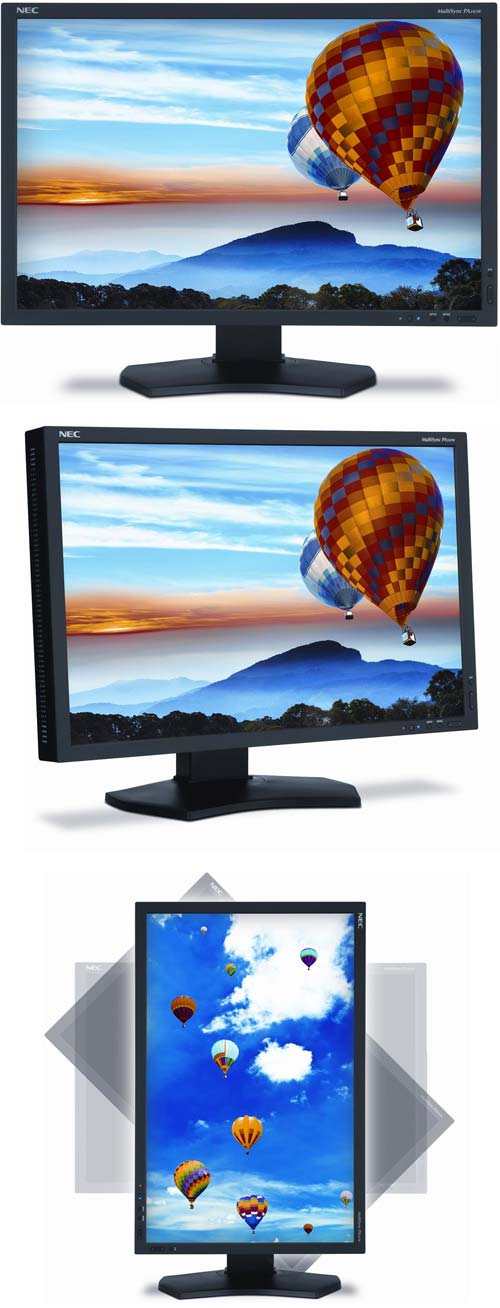 Новые мониторы серии MultiSync PA242W от NEC