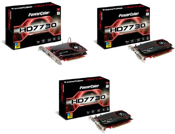 Radeon HD 7730 от PowerColor