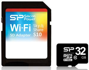 WiFi SD переходник Sky Share S10 от Silicon Power