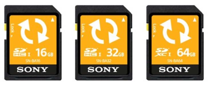 Backup SD Card от Sony 