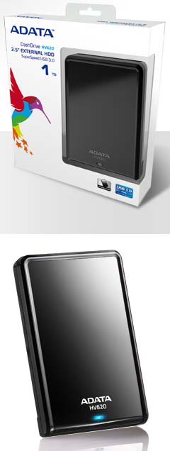 Портативный накопитель ADATA DashDrive HV620