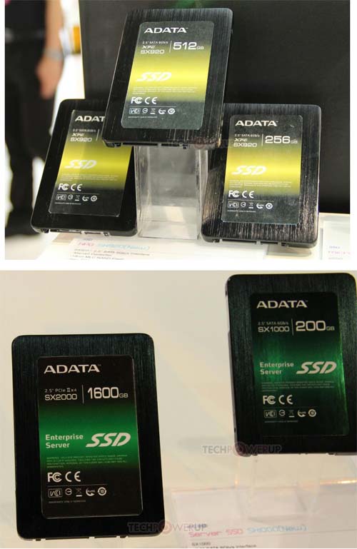 Накопители XPG SX920, SX1000 и SX2000 от ADATA