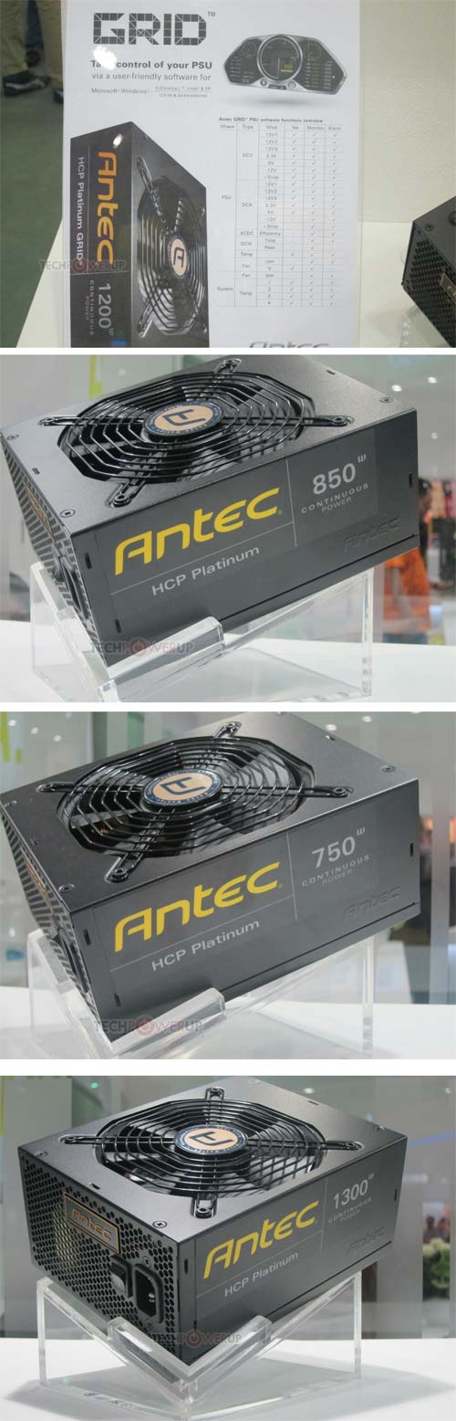 Antec предлагает блоки питания High Current Pro Platinum Grid
