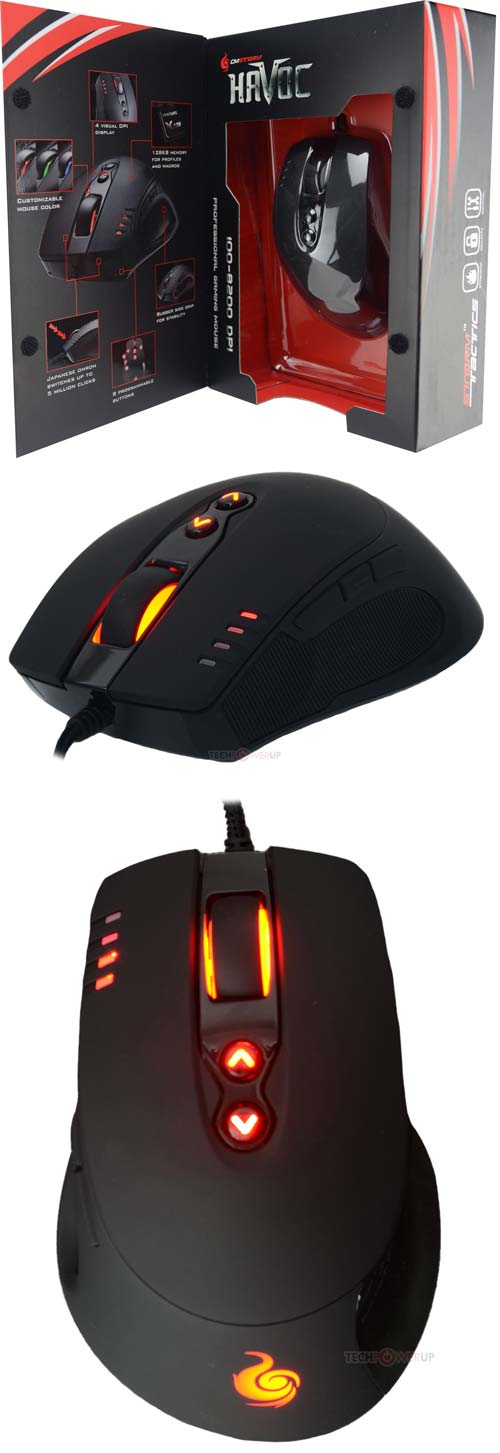 Игровая мышка с крутым сенсором - Havoc от CM Storm