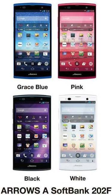 Смартфон Arrows A 202F от Fujitsu