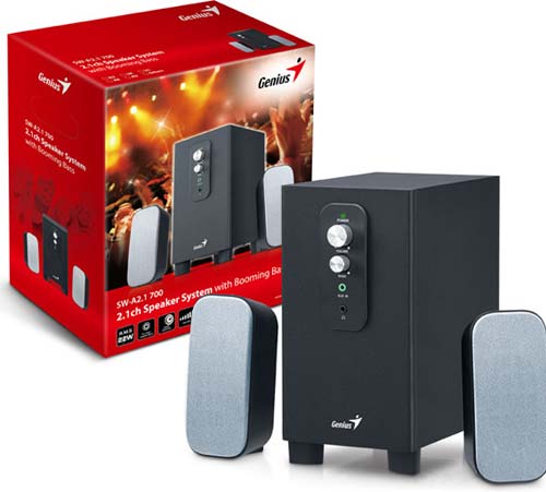 Genius представила 2.1 аудиосистему SW-A2.1 700