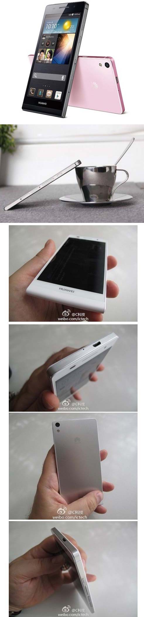 Смартфон Ascend P6 от Huawei 