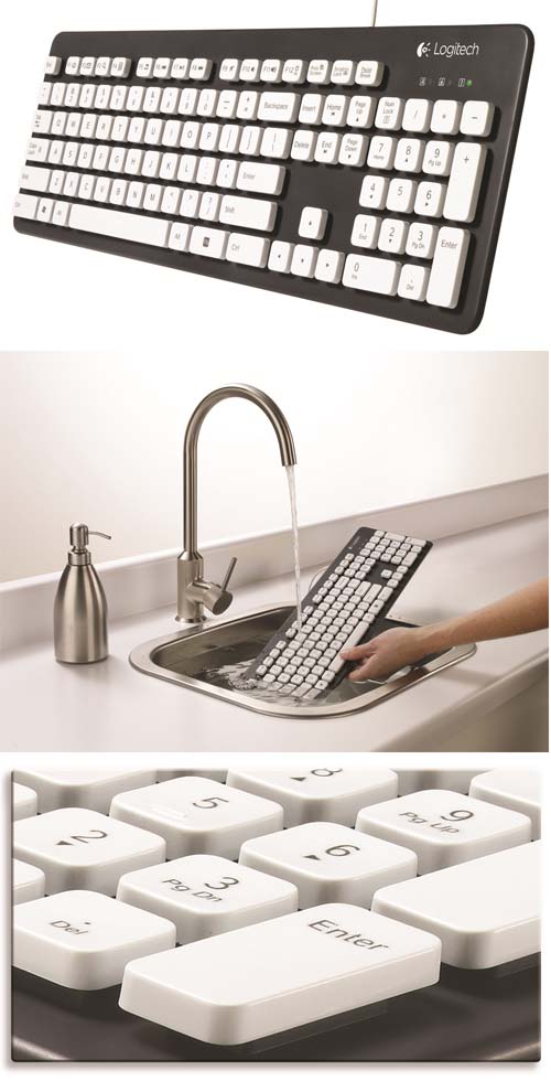 Logitech Washable Keyboard K310 - клавиатура, которой вода нипочём
