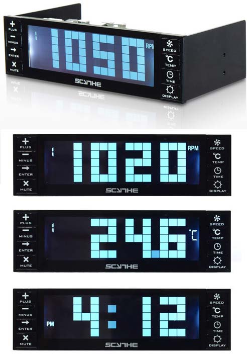 Контроллер вентиляторов Scythe Kaze Chrono на фото