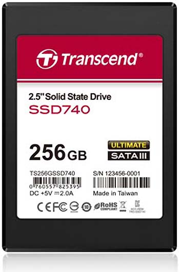 SSD740 - новая линейка накопителей от Transcend