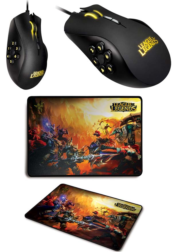 Продукты Razer с логотипами League of Legends