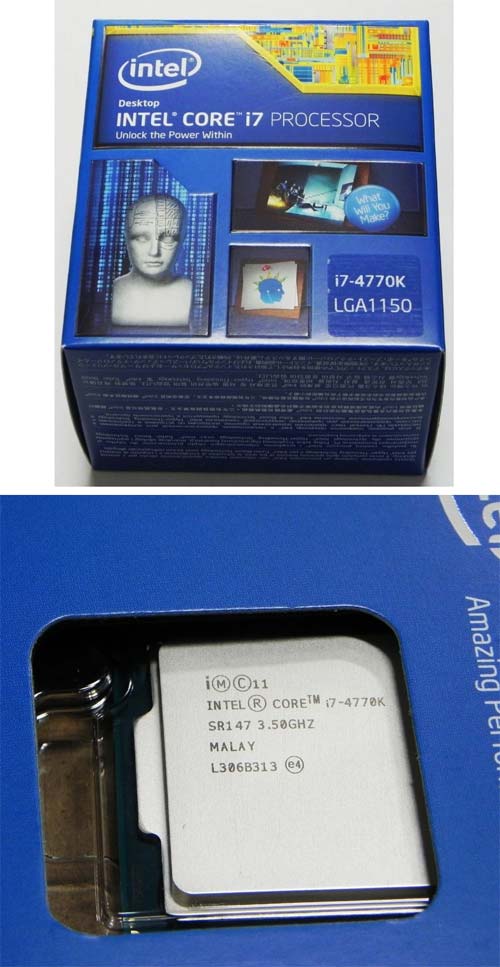 Коробка Intel Core i7-4770K (Haswell)