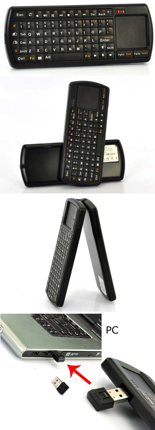 Mini Wireless Keyboard with Touch Pad (Беспроводная мини-клавиатура с тачпадом)