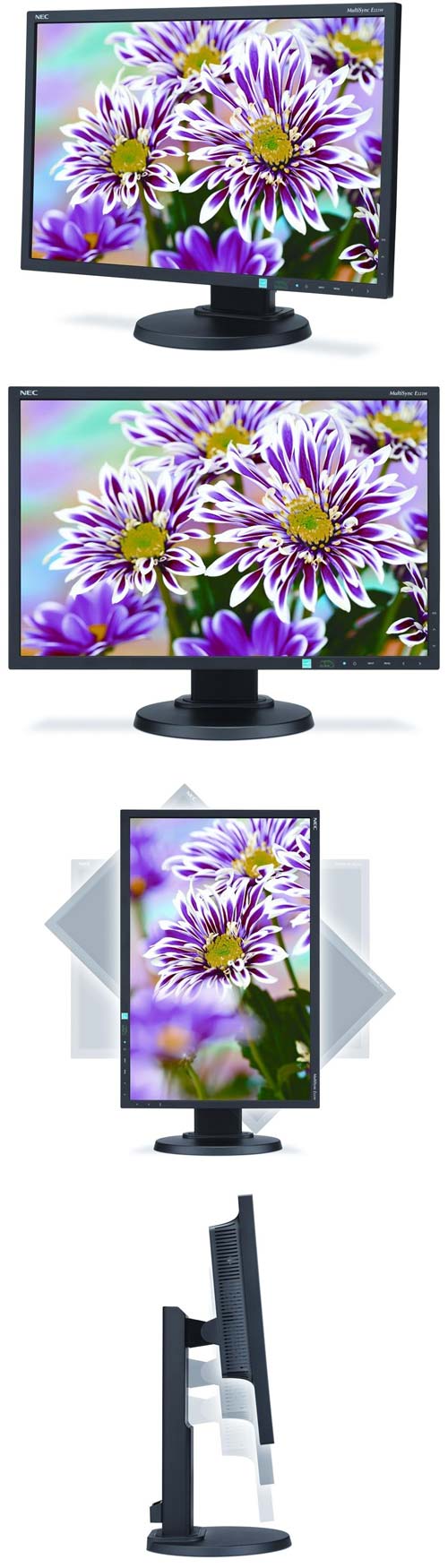 MultiSync E223W - новый монитор от NEC