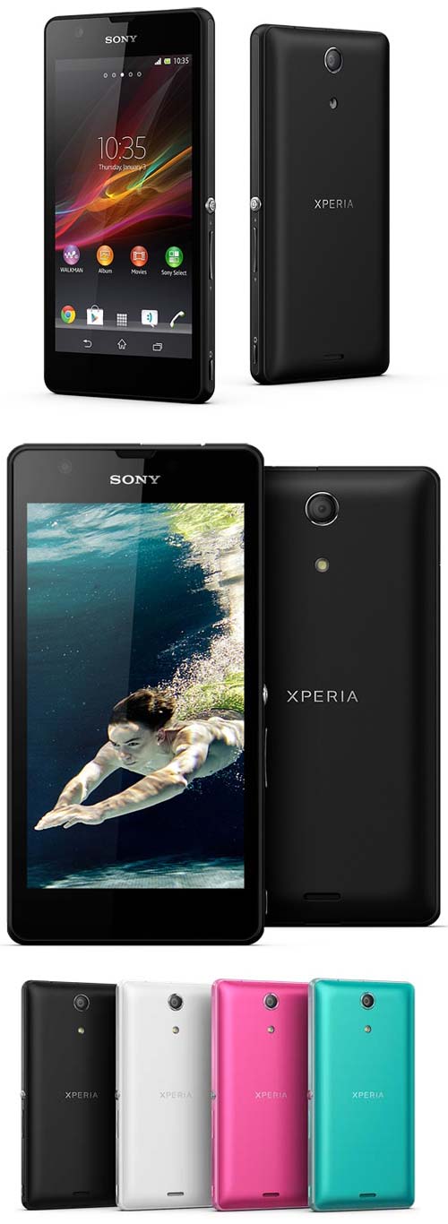 Sony Xperia ZR - водонепроницаемый смартфон