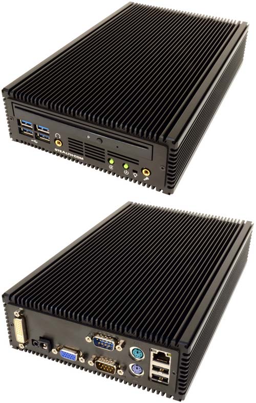 Бесшумный мини-ПК Stealth Computer LPC-480FS Бесшумный мини-ПК Stealth Computer LPC-480FS