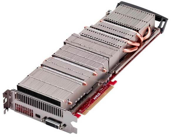 На фото новинка от AMD - FirePro S10000