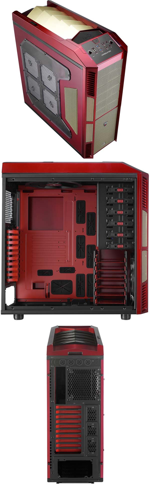 Фото корпуса Aerocool XPredator Avenger