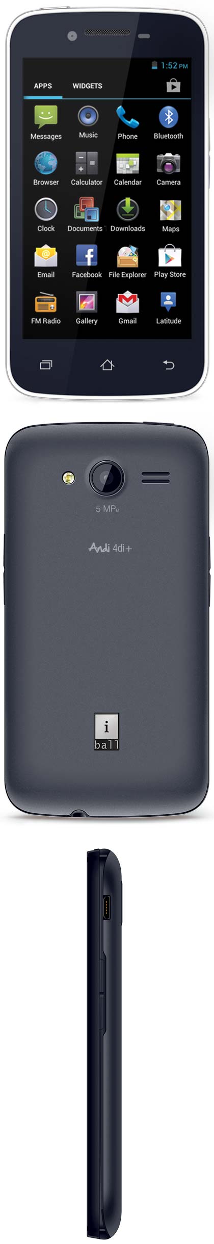 Новый смартфон Andi 4Di+ от iBall