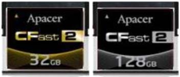 Apacer предлагает карточки CFast2