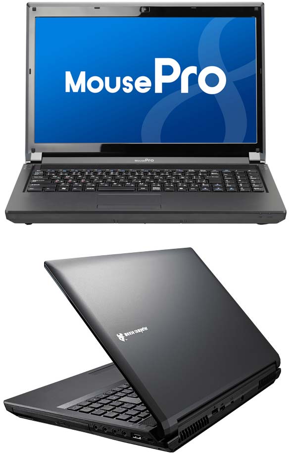 Ноутбук с длиннющим названием - Mouse Computer MousePro-NB970SS-WS-1311
