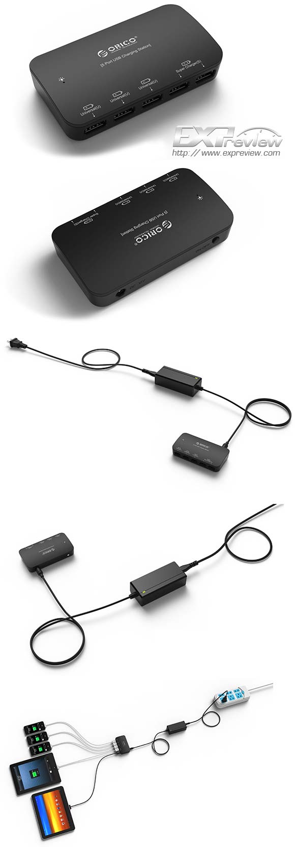 Заряжаем мобильные устройства с помощью ORICO DCP-5U