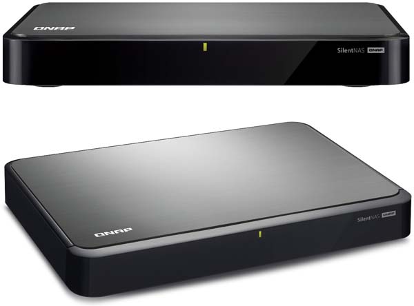 QNAP HS-210 Silent NAS перед нами