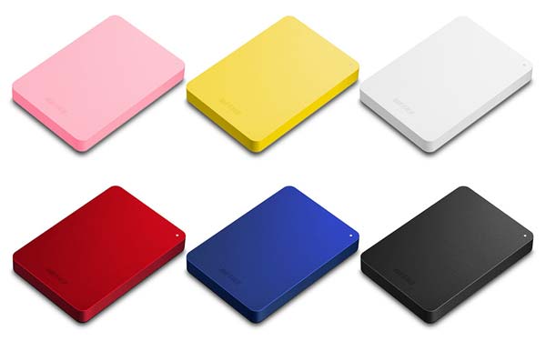 Портативные накопители Buffalo HD-PNFU3