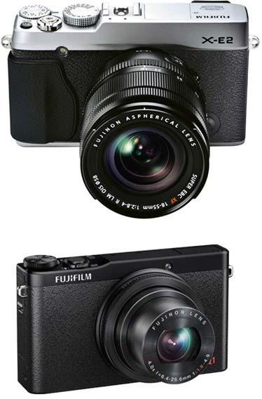 Фотоаппараты Fujifilm X-E2 и XQ1