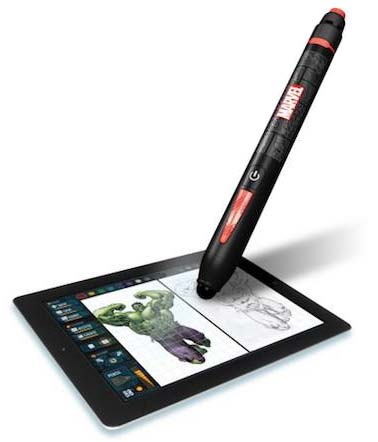 Marvel Creative Studio предлагает стилус для рисования супергероев