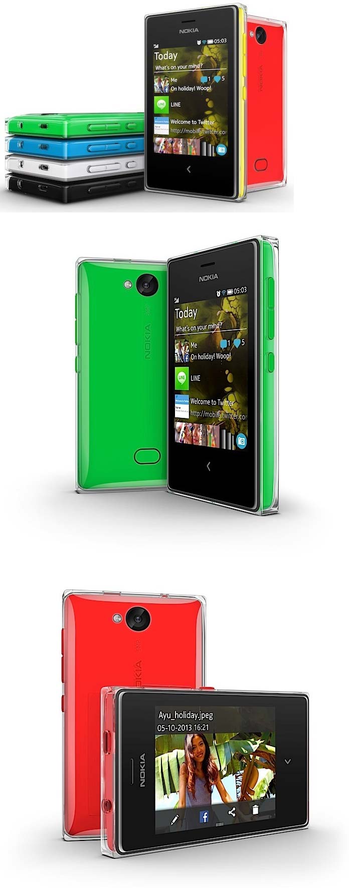 Новинки от Nokia - Asha 500, 502 и 503