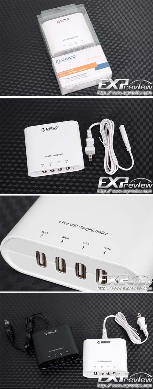 Зарядное устройство DCH-4U от Orico Зарядное устройство DCH-4U от Orico